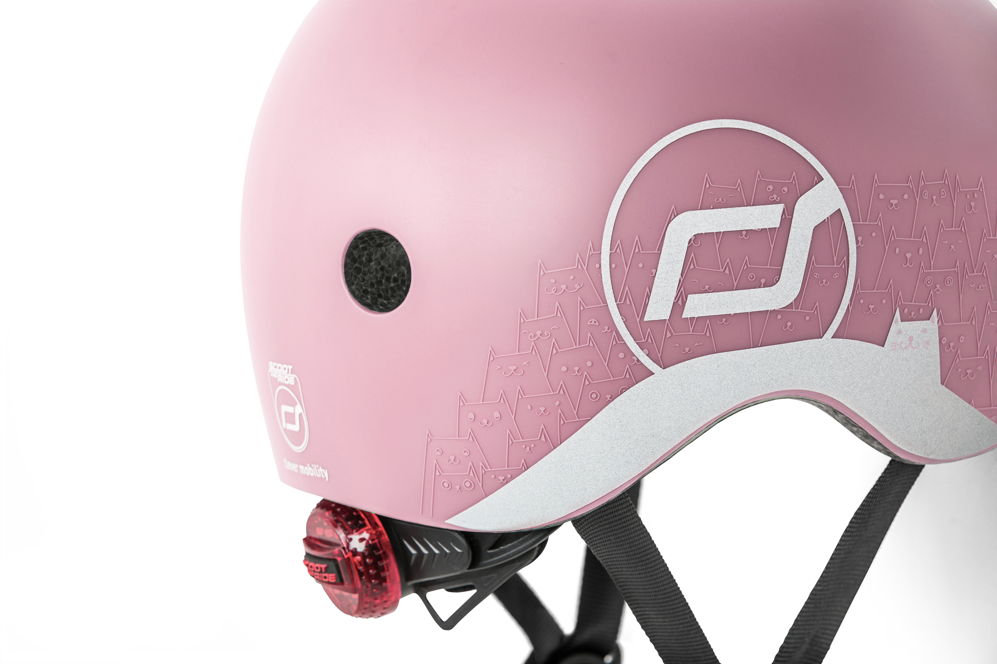 Scoot and Ride | Helm reflective | Rose