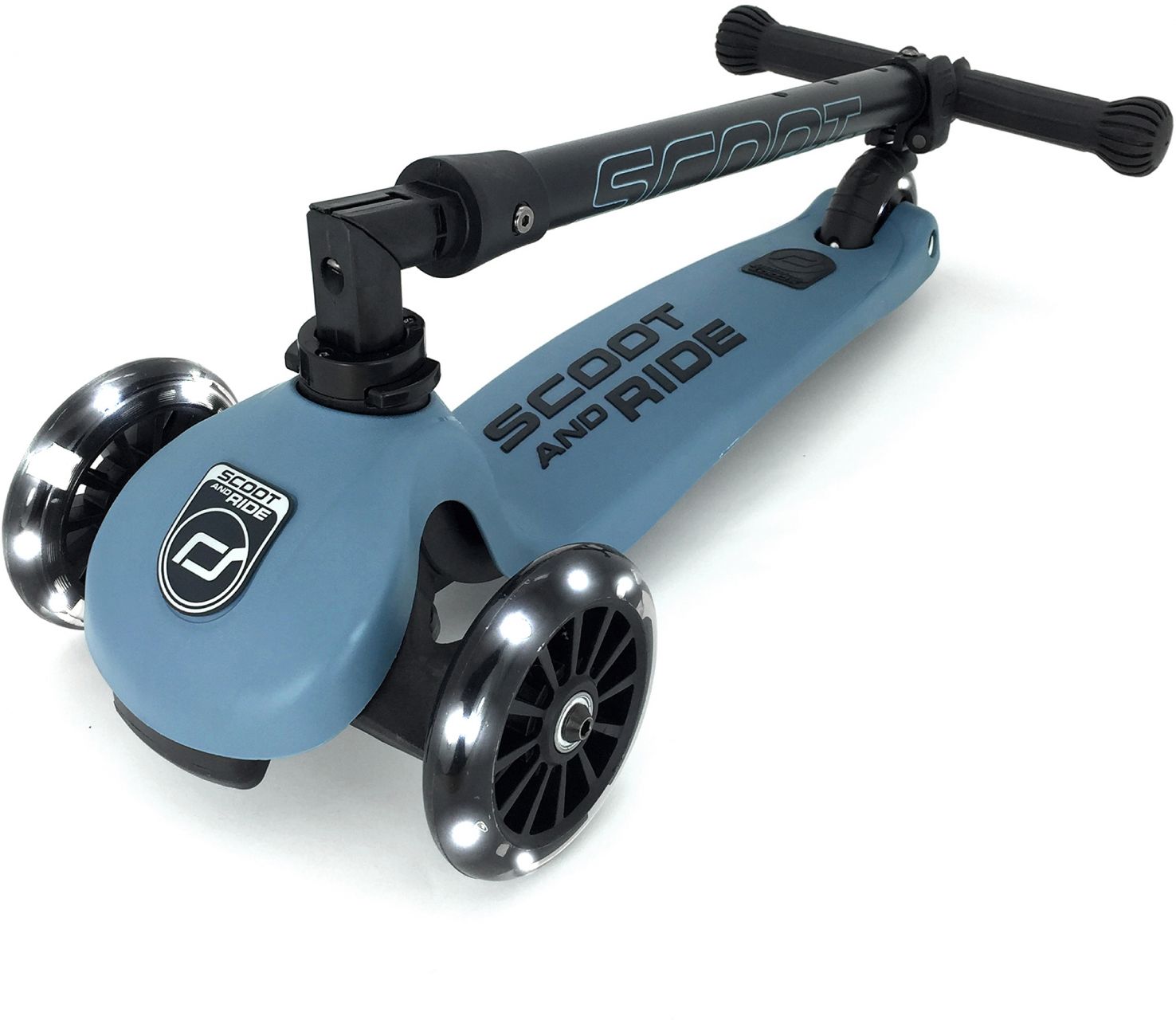 Scoot and Ride Mini Scooter | Highwaykick 3 LED | Steel