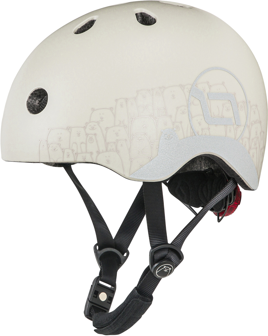 Scoot and Ride | Helm reflective | Ash